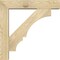 Ekena Millwork Balboa Block Rough Sawn Bracket w/ Offset Brace, Douglas Fir, 6"W x 28"D x 28"H BKT0604X28X28BOA05RDF - alternate 4